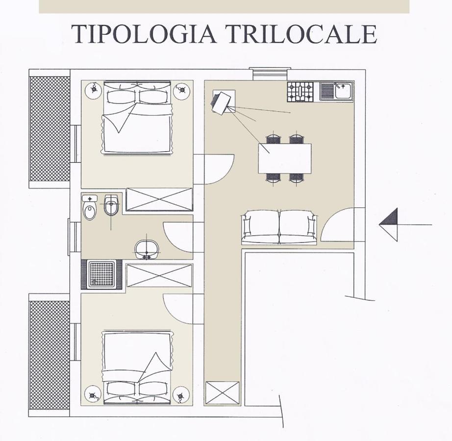 Residence Caterina Каттолика Экстерьер фото